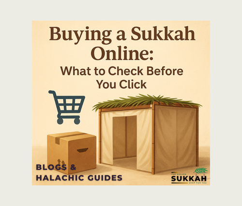 Buying a Sukkah Online: