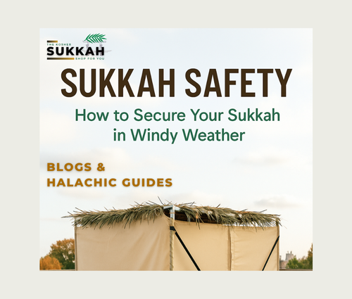 Secure Your Sukkah in Windy Weather