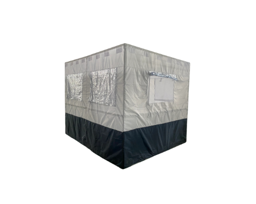 Durable 4x6 FT sukkah kits (Frame Only) with steel poles and Oxford fabric walls. Perfect for those who have mehadrin Badatz schach or want a custom roof.