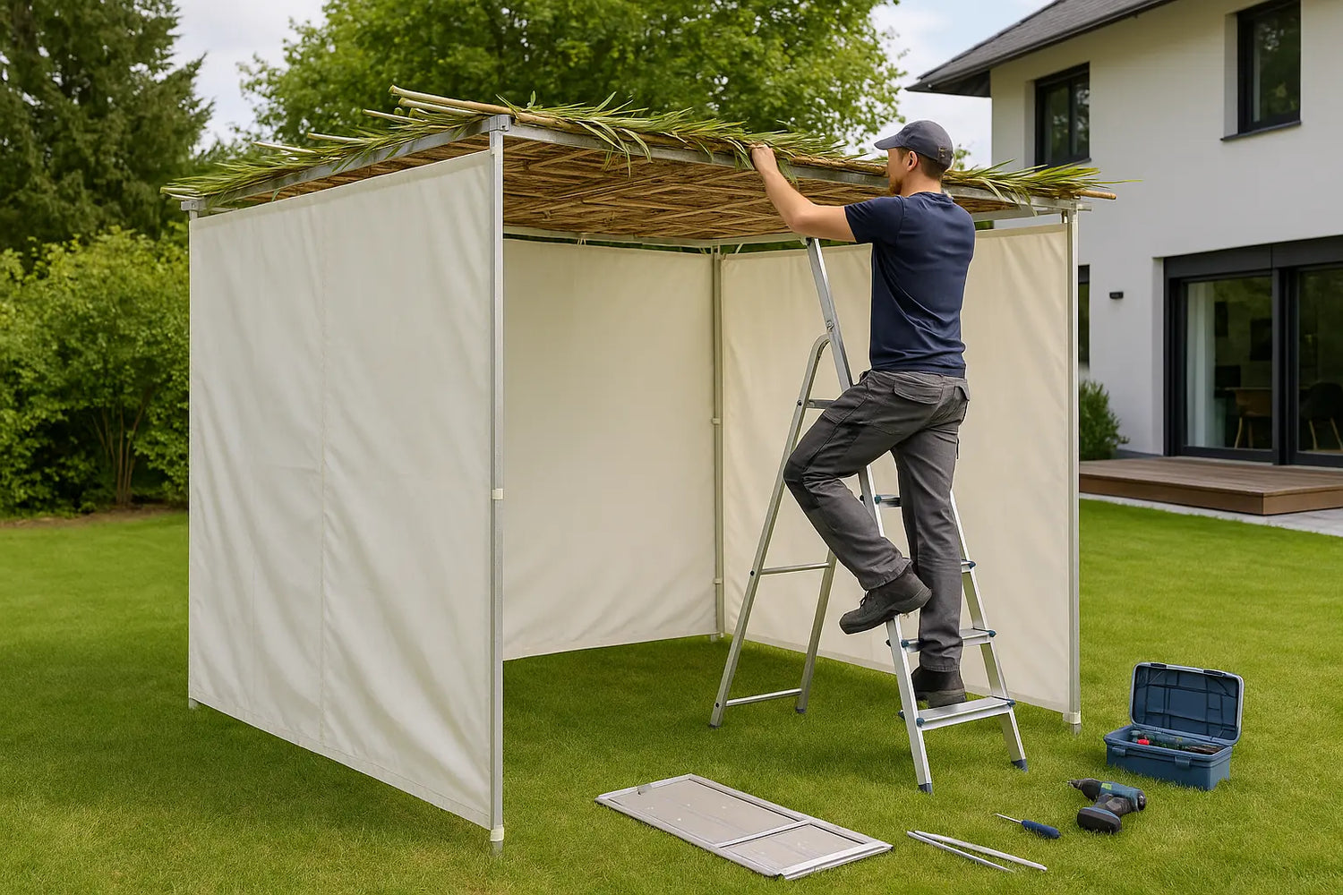 Professional sukkah assembly service for homes, schools, and communities. Fast, reliable installation by experienced builders. Serving NY, NJ & surrounding areas.
