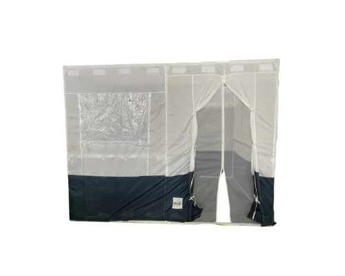 Durable 4x6 FT sukkah kits (Frame Only) with steel poles and Oxford fabric walls. Perfect for those who have mehadrin Badatz schach or want a custom roof.