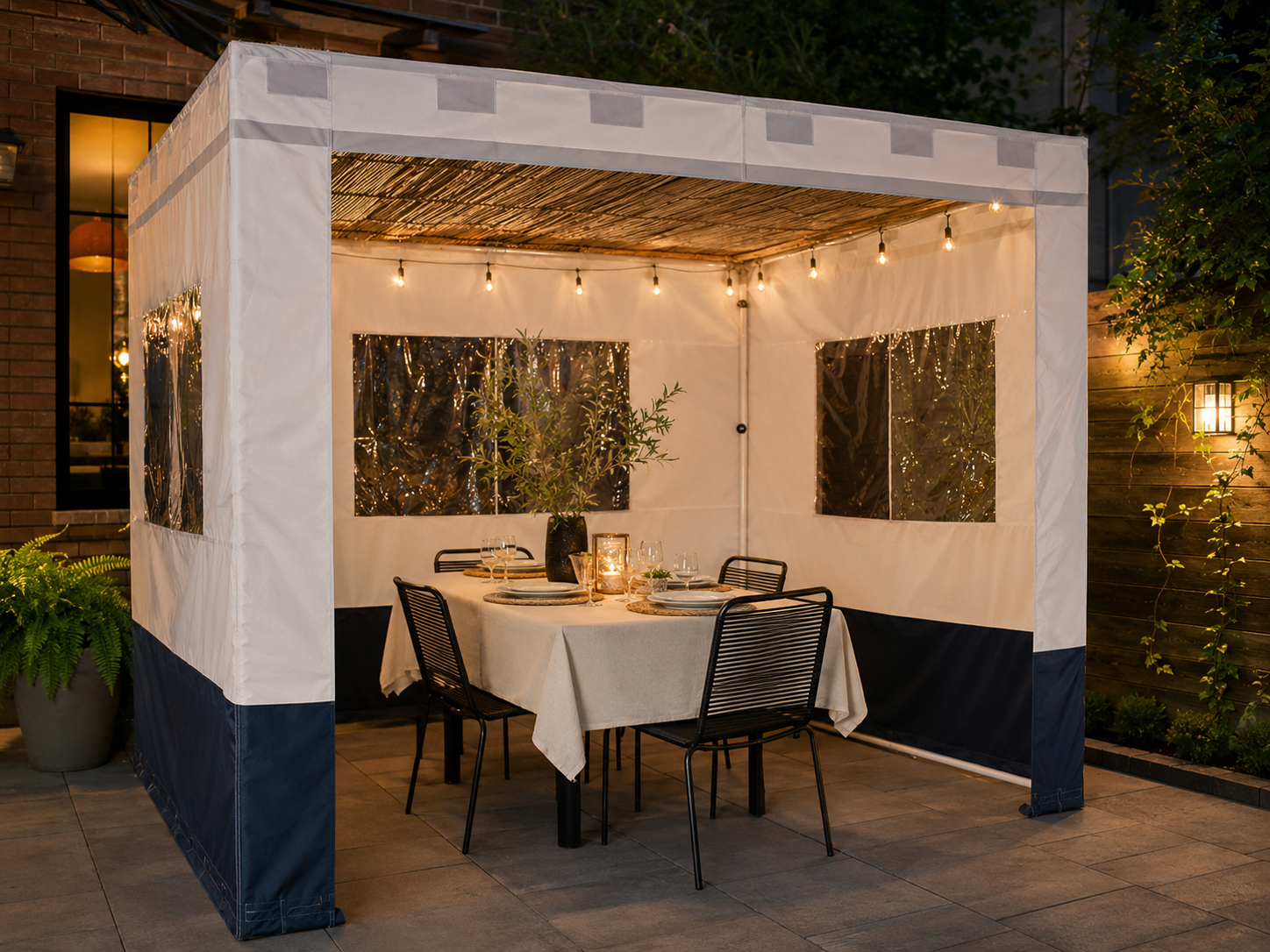 Compact sukkah suitable for a couple or small family