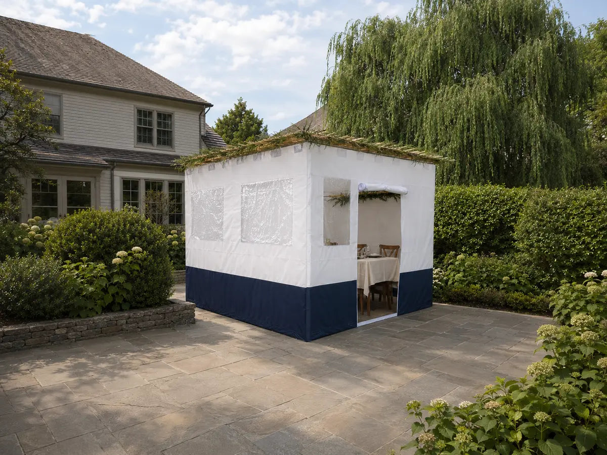 Sukkah available for purchase for a family home